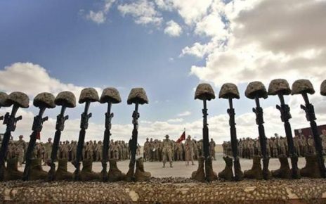 troops